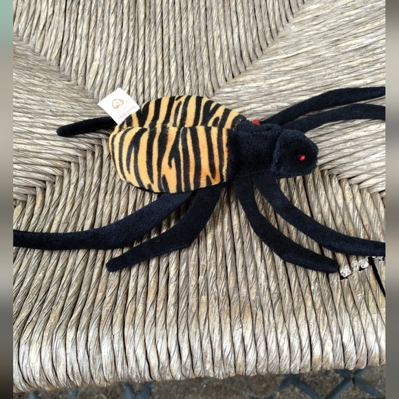 Ty Beanie  Babies Spinner The Spider No Hang Tag - Picture 6 of 12